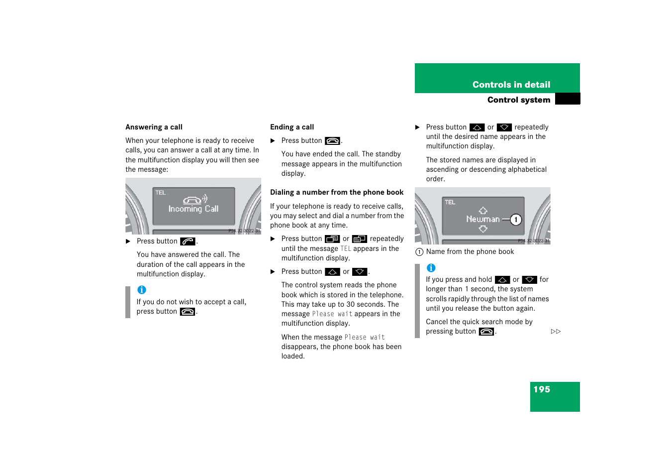 Mercedes-Benz R-Class 2006 Owners Manual User Manual | Page 196 / 561