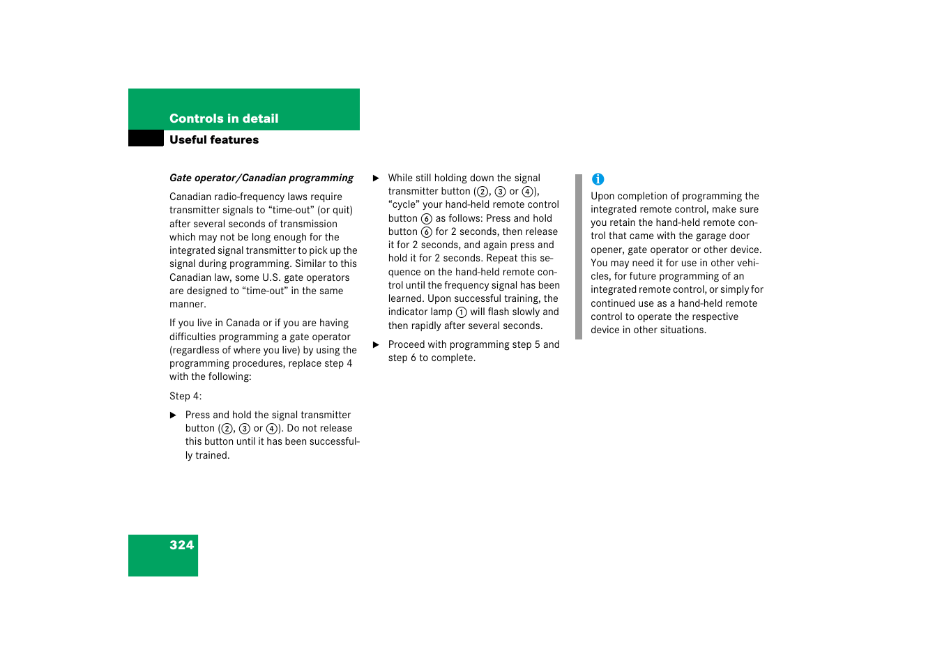 Mercedes-Benz R-Class 2006 Owners Manual User Manual | Page 325 / 561