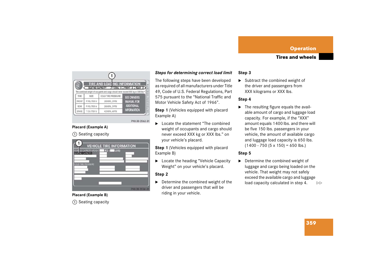 Mercedes-Benz R-Class 2006 Owners Manual User Manual | Page 360 / 561