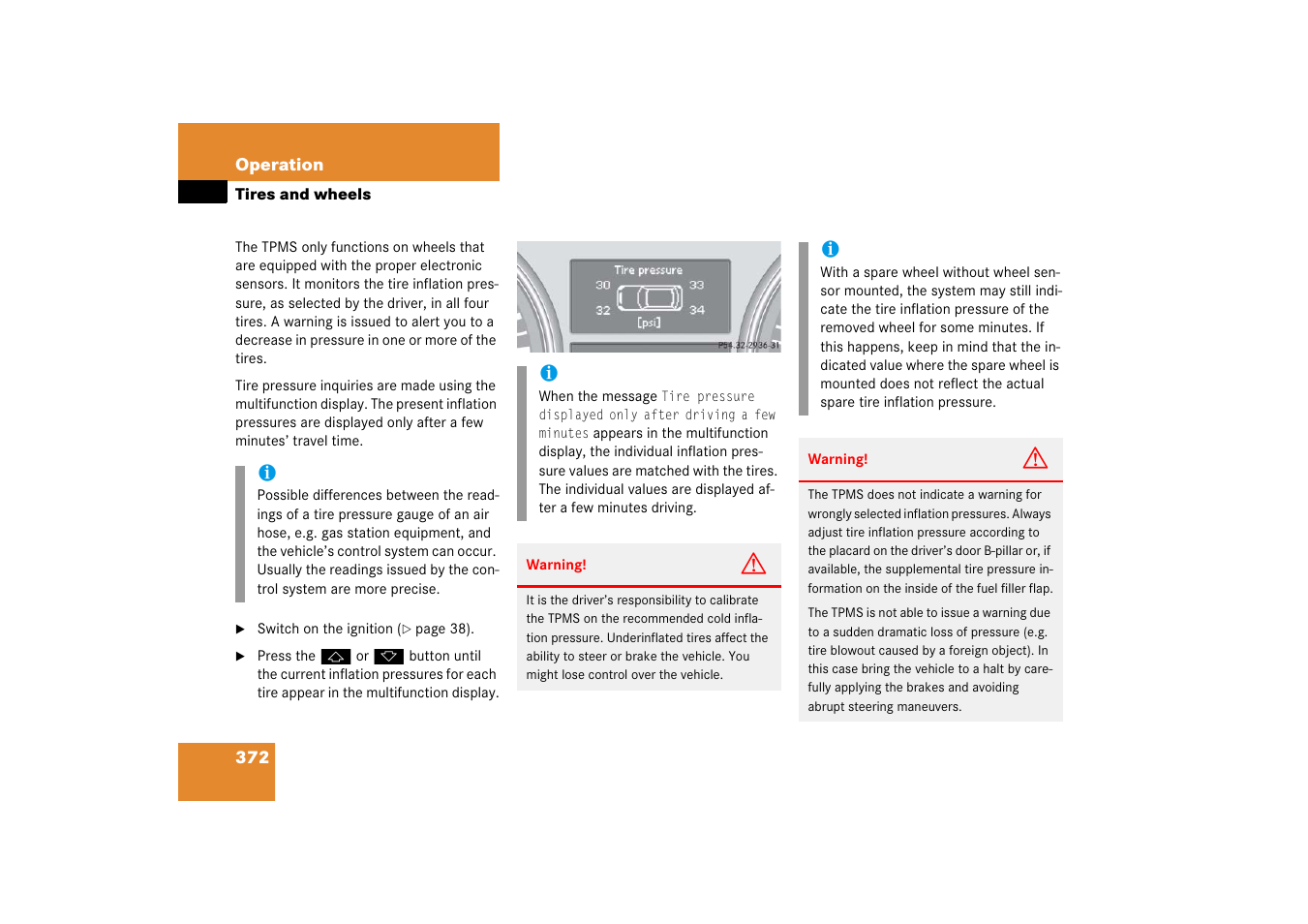 Mercedes-Benz R-Class 2006 Owners Manual User Manual | Page 373 / 561