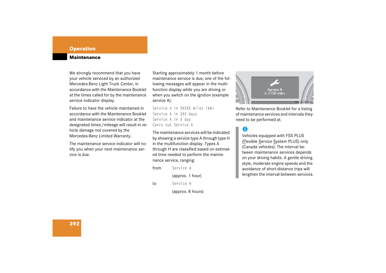 Maintance, Maintenance | Mercedes-Benz R-Class 2006 Owners Manual User Manual | Page 393 / 561