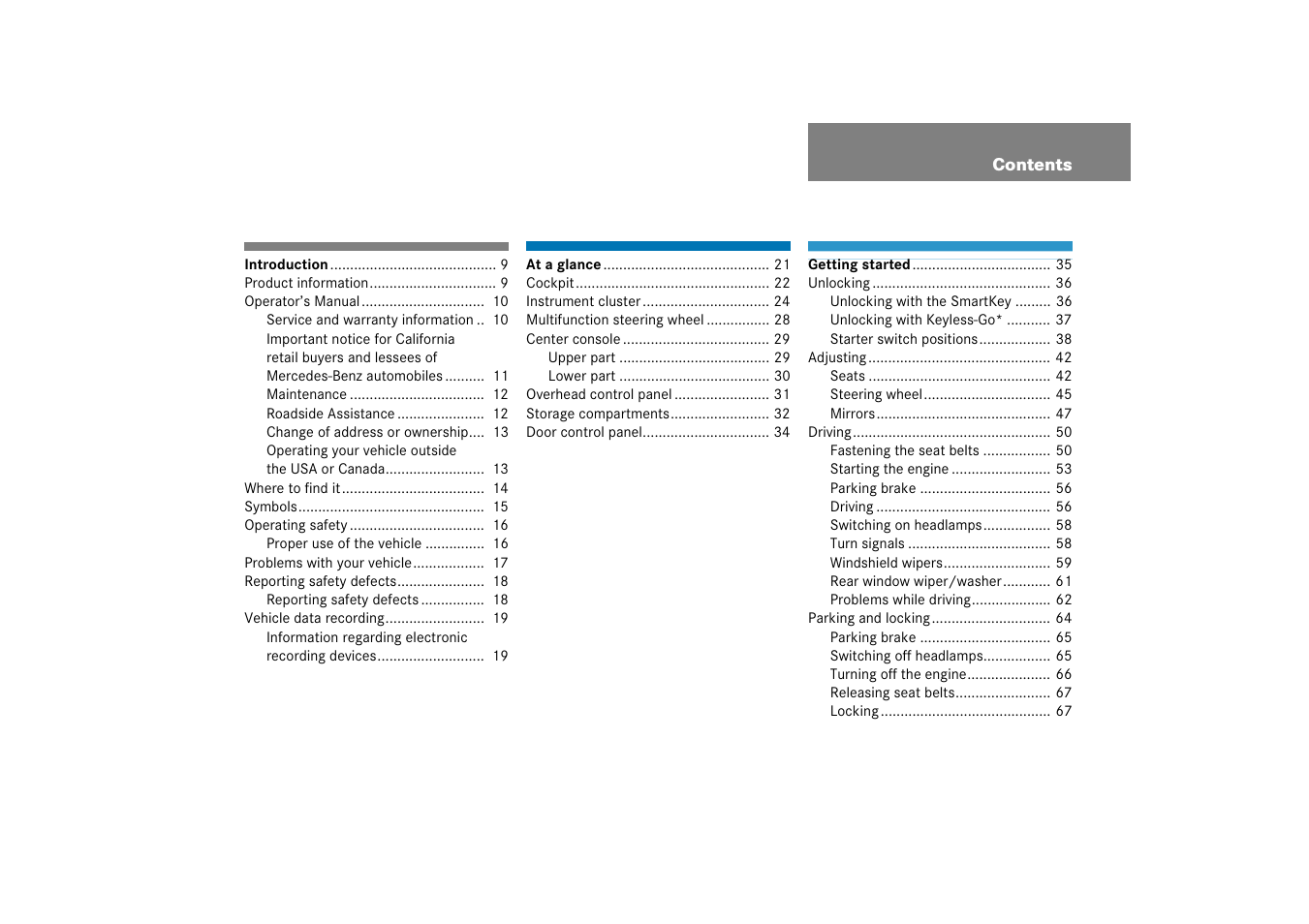 Mercedes-Benz R-Class 2006 Owners Manual User Manual | Page 4 / 561