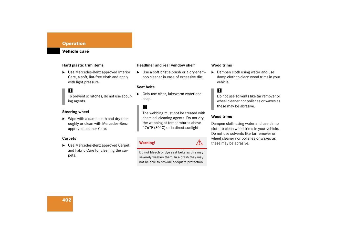 Mercedes-Benz R-Class 2006 Owners Manual User Manual | Page 403 / 561