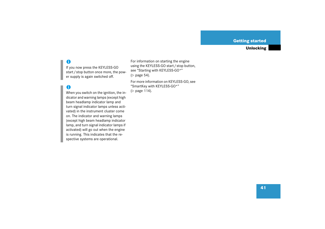 Mercedes-Benz R-Class 2006 Owners Manual User Manual | Page 42 / 561