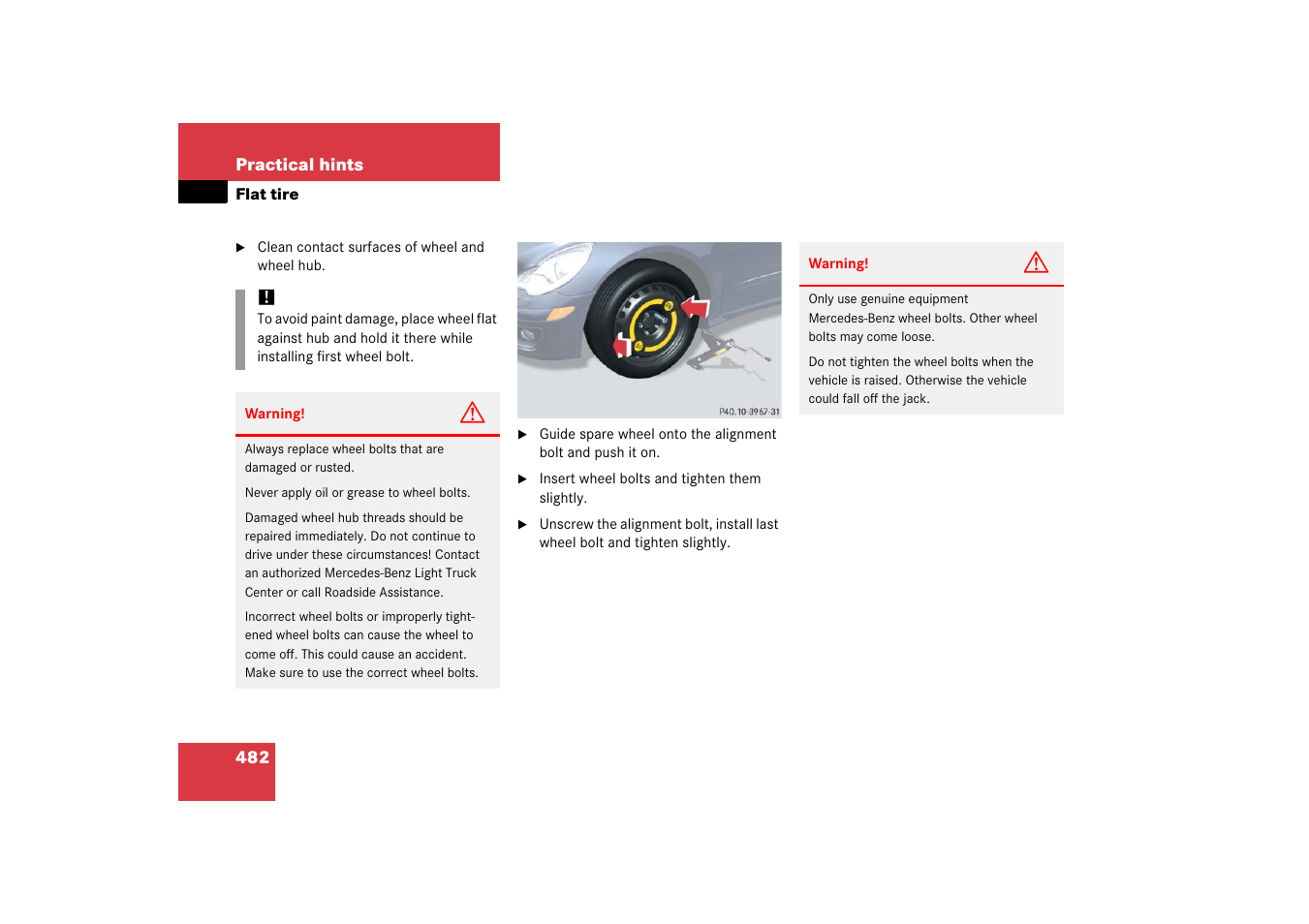 Mercedes-Benz R-Class 2006 Owners Manual User Manual | Page 483 / 561