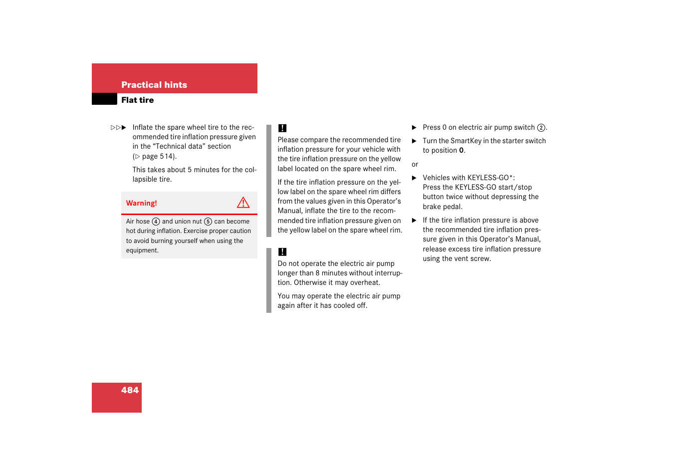 Mercedes-Benz R-Class 2006 Owners Manual User Manual | Page 485 / 561