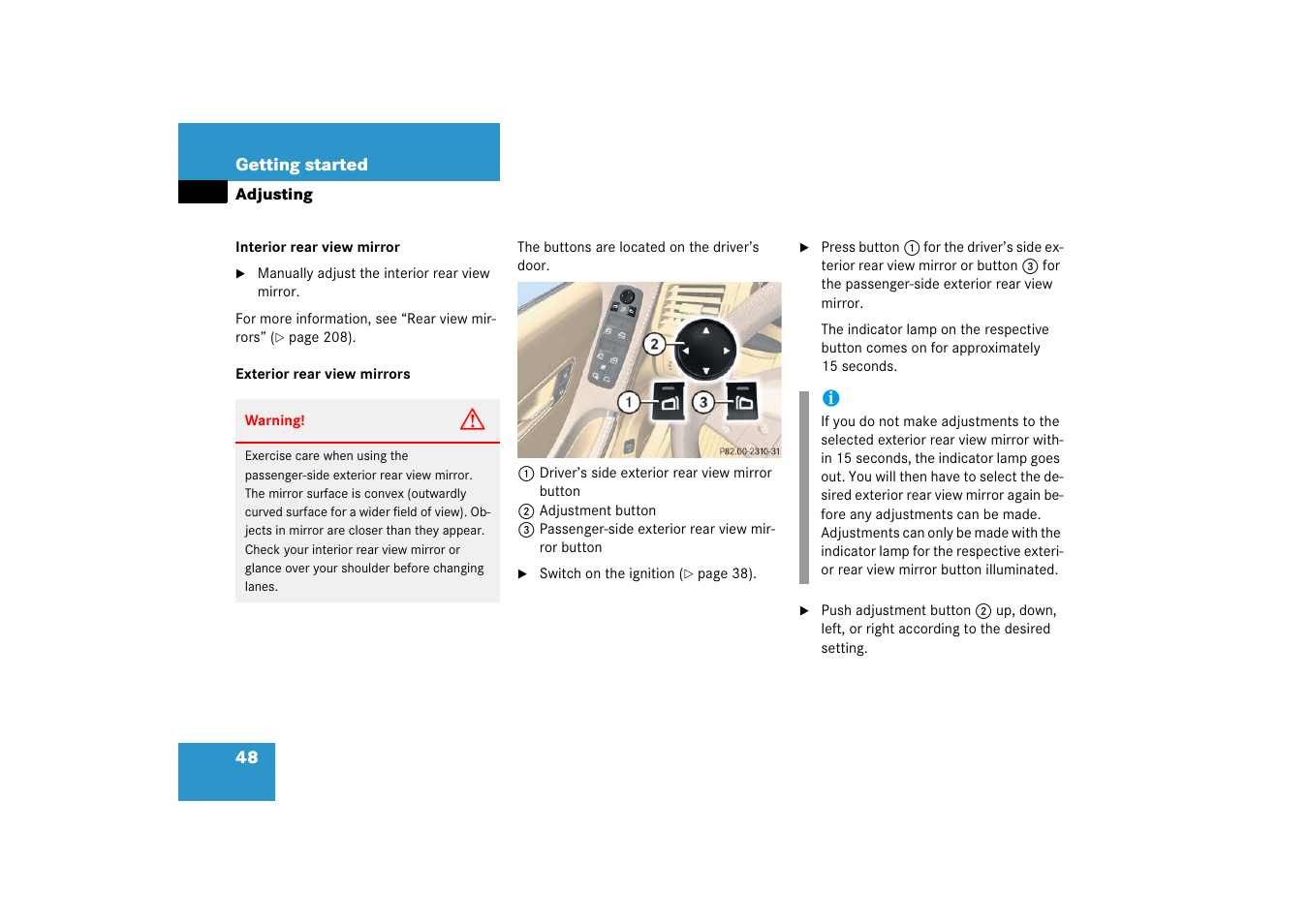 Mercedes-Benz R-Class 2006 Owners Manual User Manual | Page 49 / 561