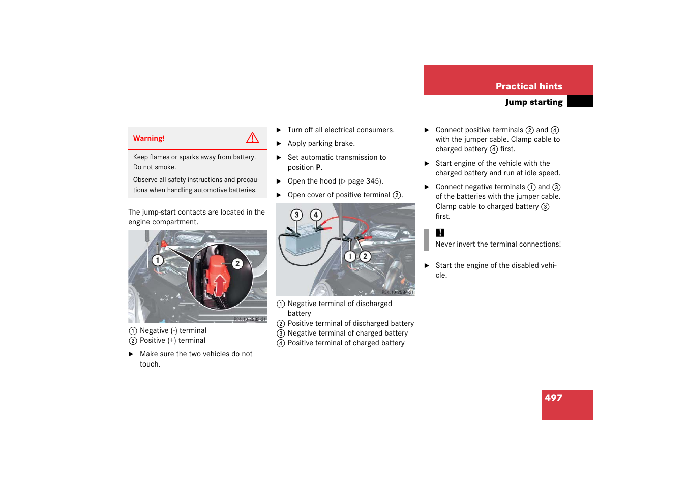 Mercedes-Benz R-Class 2006 Owners Manual User Manual | Page 498 / 561