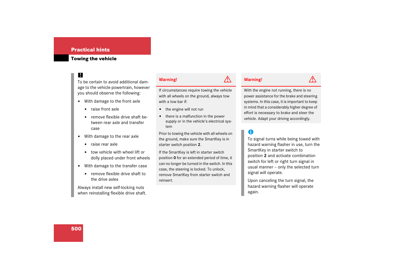 Mercedes-Benz R-Class 2006 Owners Manual User Manual | Page 501 / 561