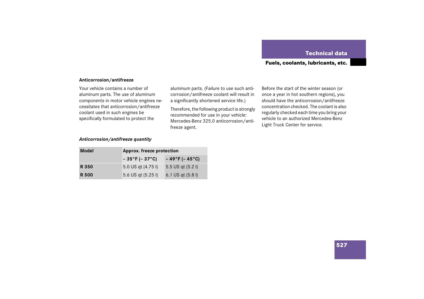 Mercedes-Benz R-Class 2006 Owners Manual User Manual | Page 528 / 561