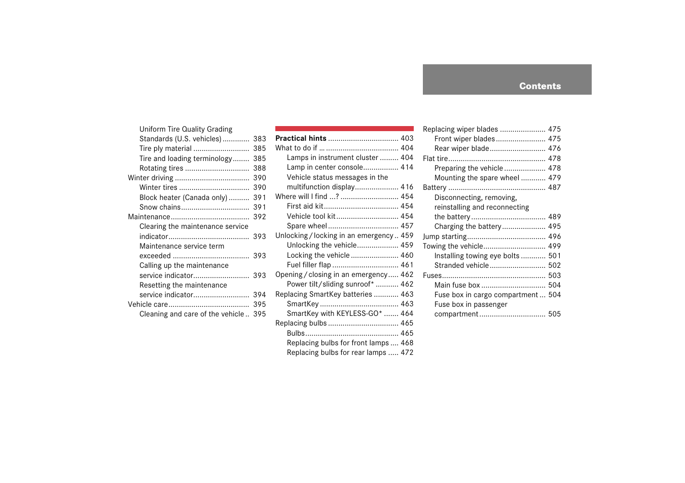Mercedes-Benz R-Class 2006 Owners Manual User Manual | Page 8 / 561