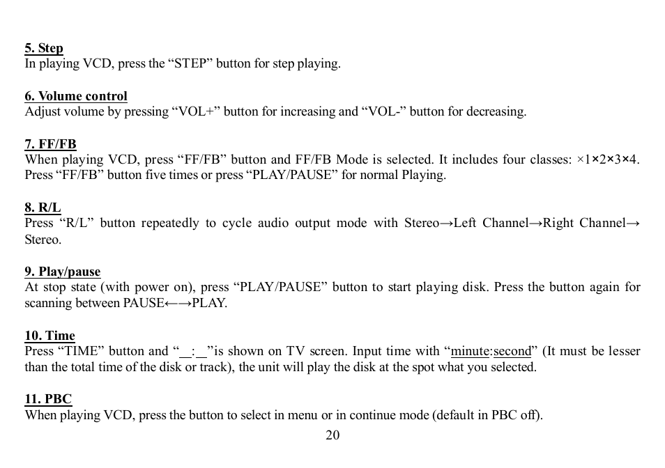 Hyundai H-CD7012 User Manual | Page 20 / 53