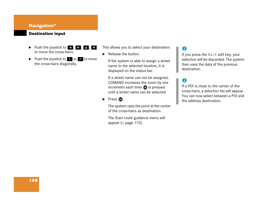 Mercedes-Benz M-Class 2006 COMAND Manual User Manual | Page 170 / 242
