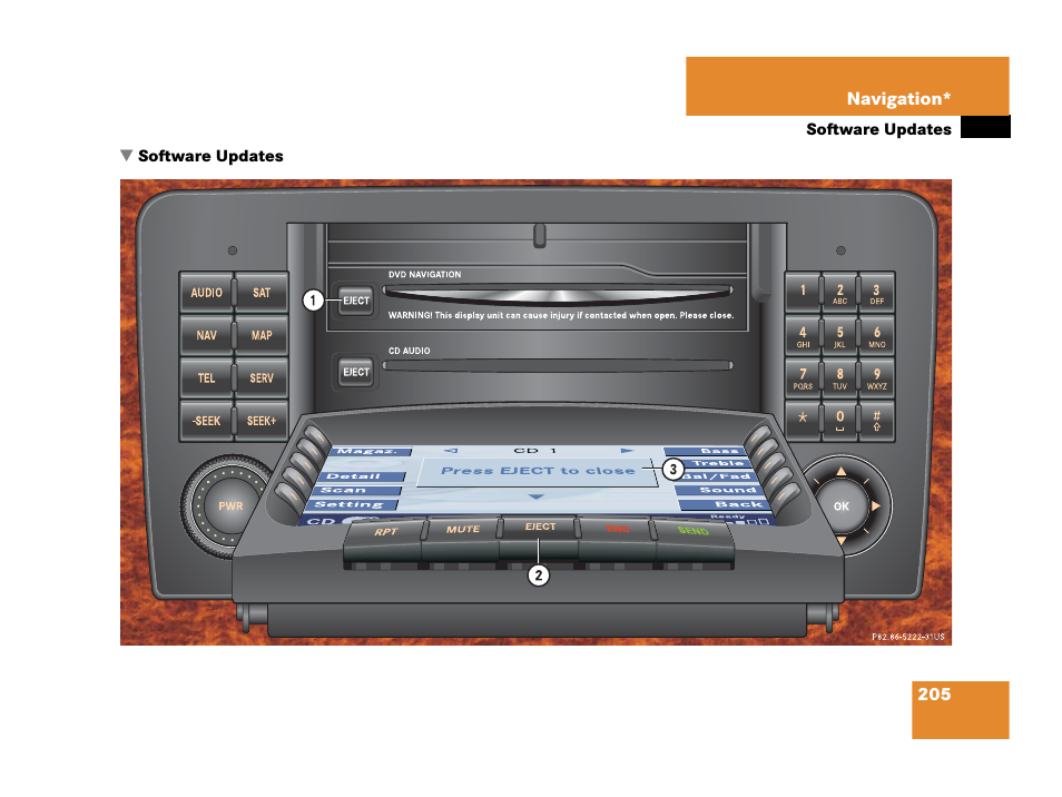 Mercedes-Benz M-Class 2006 COMAND Manual User Manual | Page 207 / 242