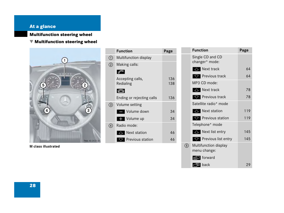 Mercedes-Benz M-Class 2006 COMAND Manual User Manual | Page 30 / 242