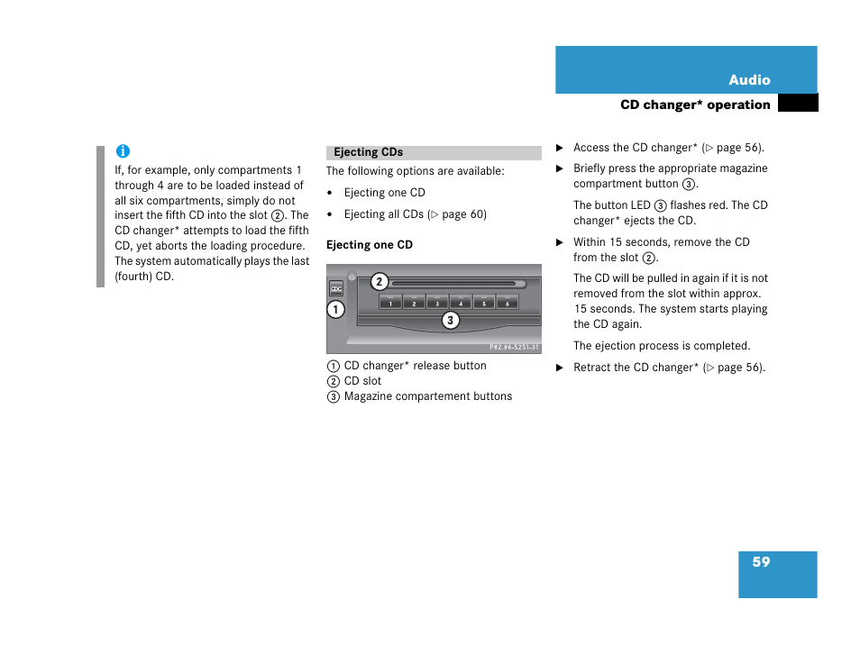 Mercedes-Benz M-Class 2006 COMAND Manual User Manual | Page 61 / 242