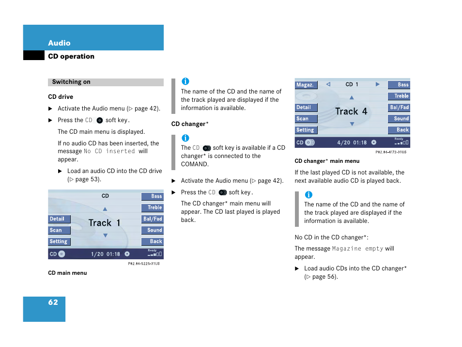 Mercedes-Benz M-Class 2006 COMAND Manual User Manual | Page 64 / 242