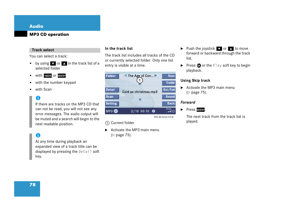 Mercedes-Benz M-Class 2006 COMAND Manual User Manual | Page 80 / 242