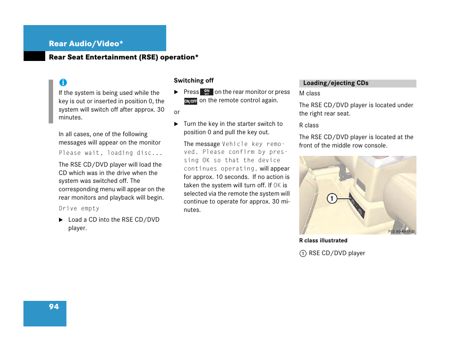 Mercedes-Benz M-Class 2006 COMAND Manual User Manual | Page 96 / 242