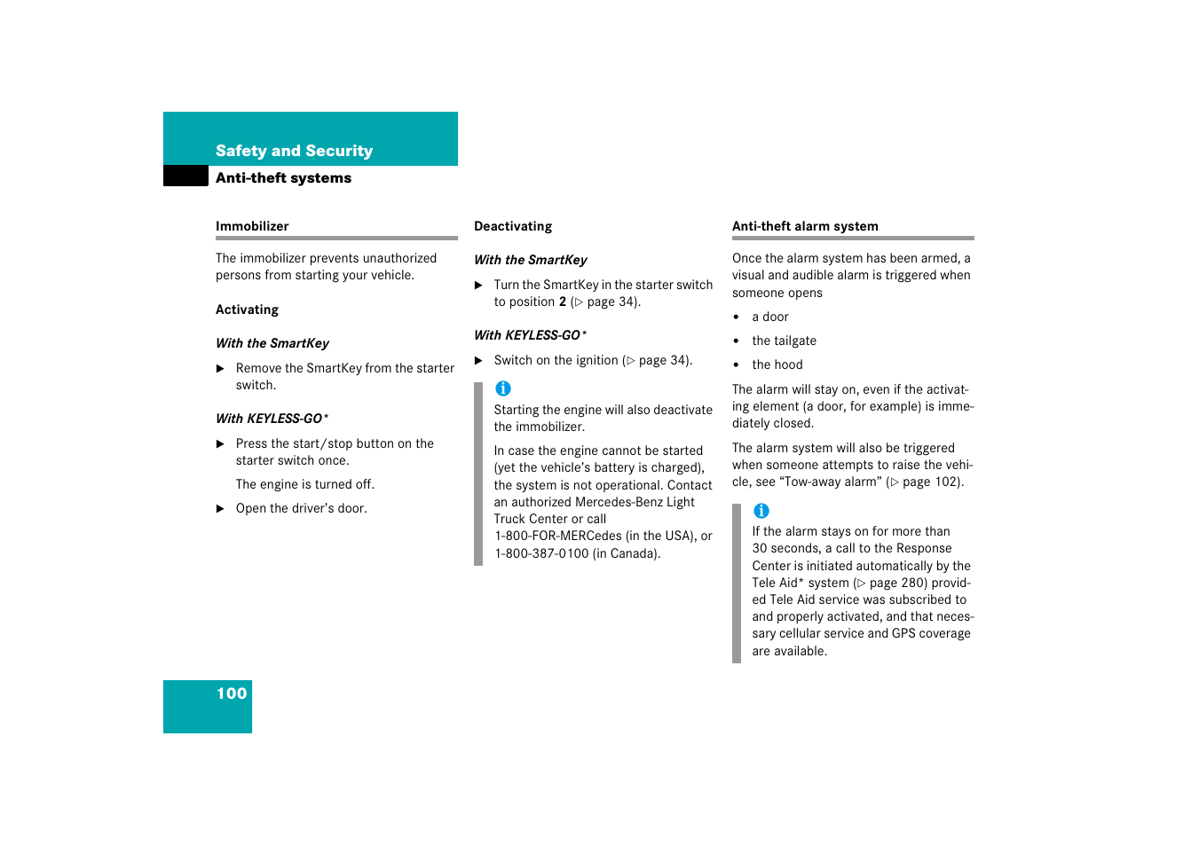 Mercedes-Benz M-Class 2006 Owners Manual User Manual | Page 101 / 539