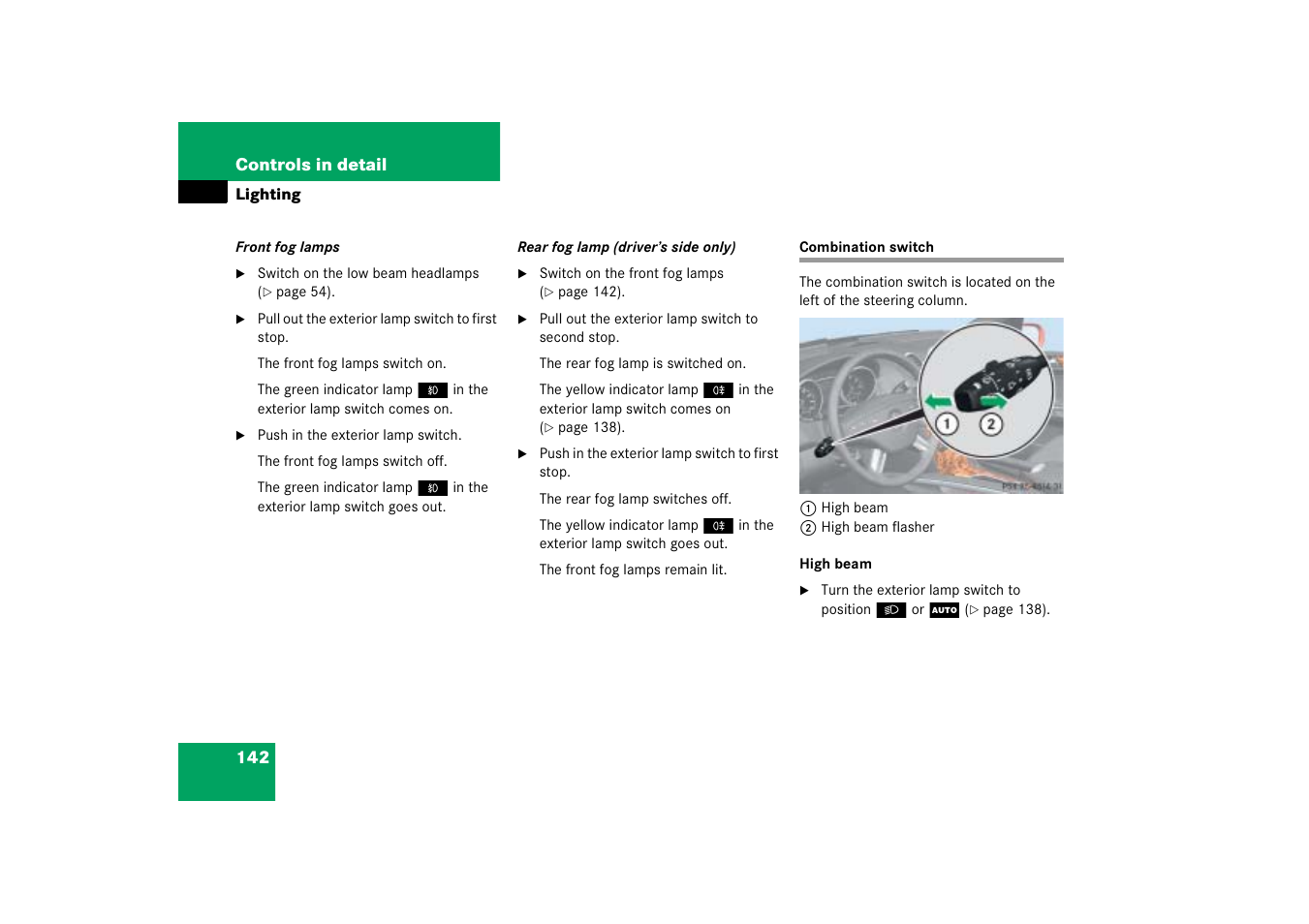 Mercedes-Benz M-Class 2006 Owners Manual User Manual | Page 143 / 539