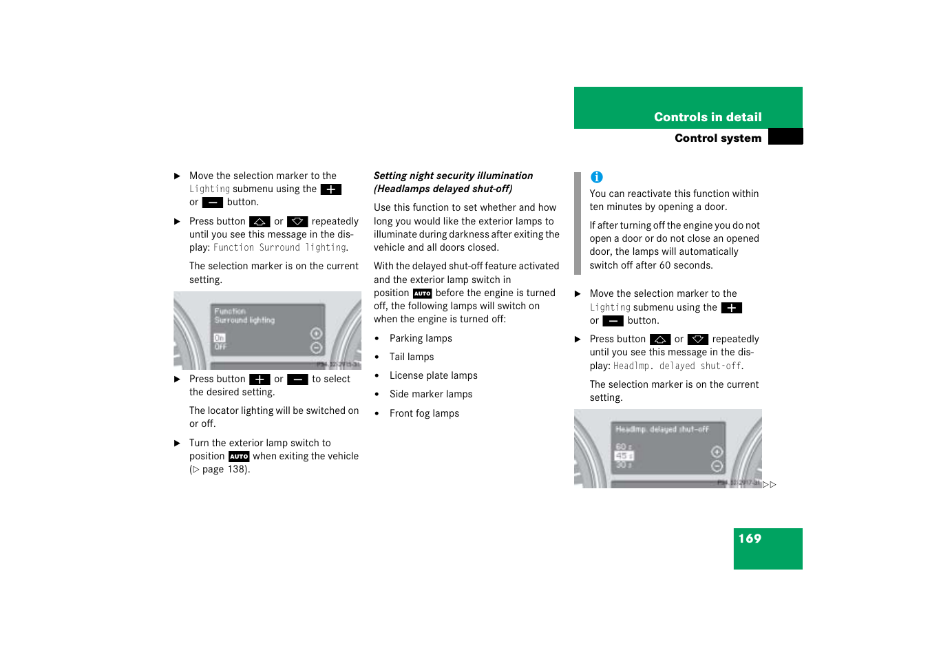 Mercedes-Benz M-Class 2006 Owners Manual User Manual | Page 170 / 539