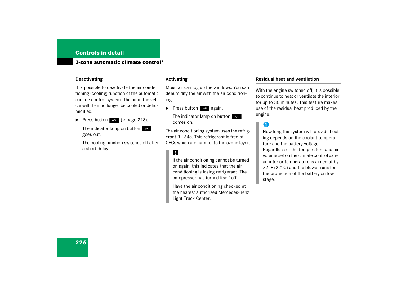 Mercedes-Benz M-Class 2006 Owners Manual User Manual | Page 227 / 539