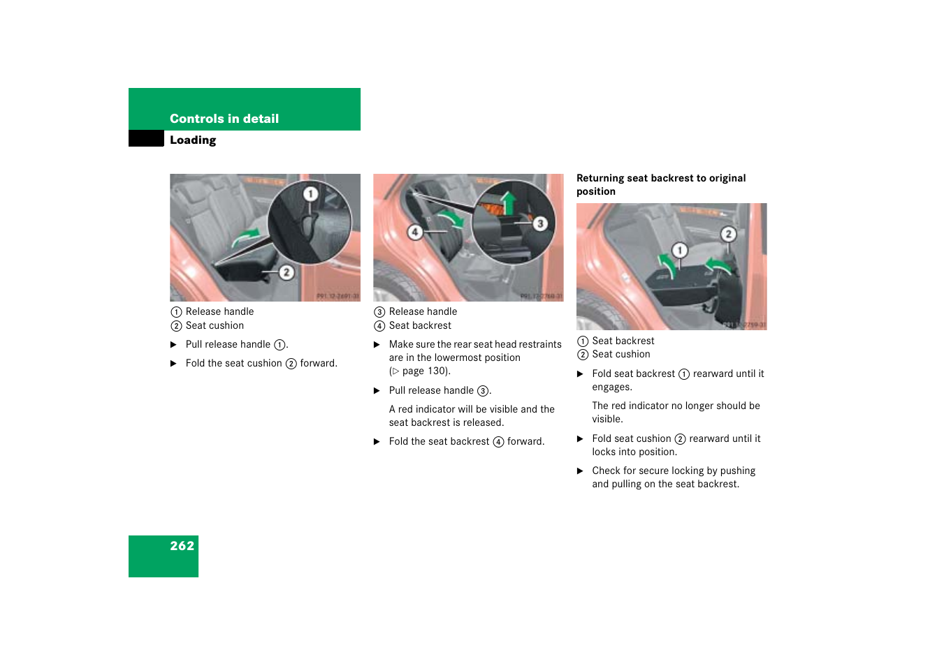 Mercedes-Benz M-Class 2006 Owners Manual User Manual | Page 263 / 539