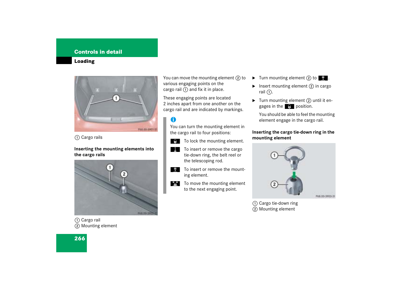 Mercedes-Benz M-Class 2006 Owners Manual User Manual | Page 267 / 539