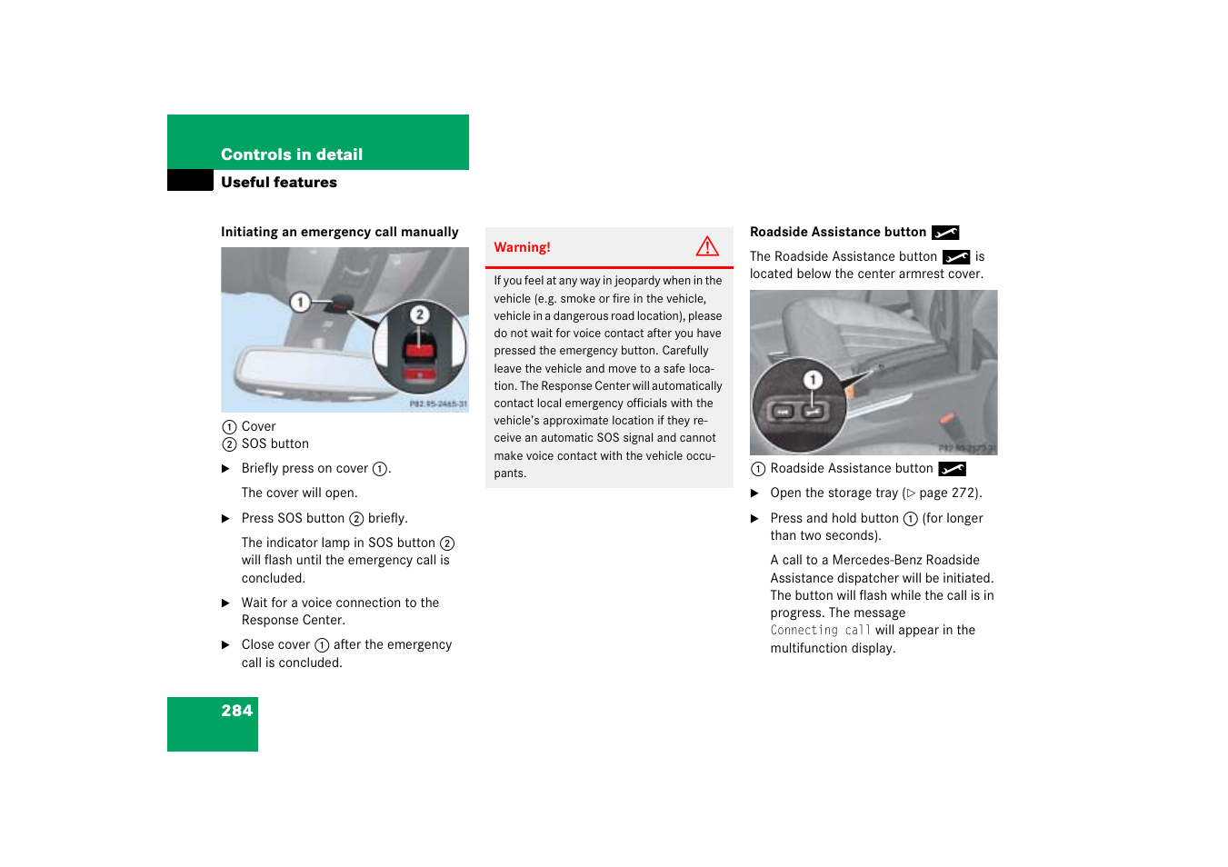 Mercedes-Benz M-Class 2006 Owners Manual User Manual | Page 285 / 539