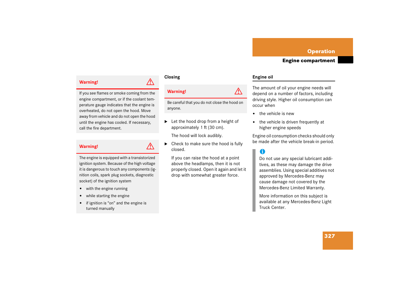 Mercedes-Benz M-Class 2006 Owners Manual User Manual | Page 328 / 539