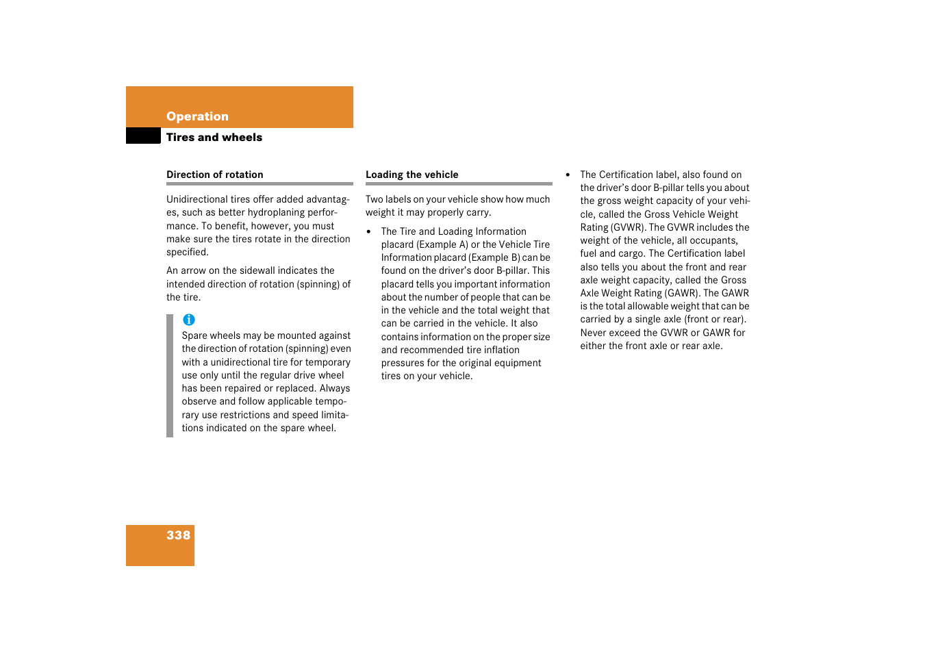 Mercedes-Benz M-Class 2006 Owners Manual User Manual | Page 339 / 539