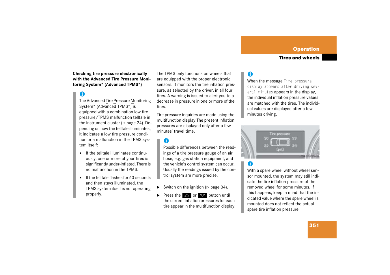 Mercedes-Benz M-Class 2006 Owners Manual User Manual | Page 352 / 539