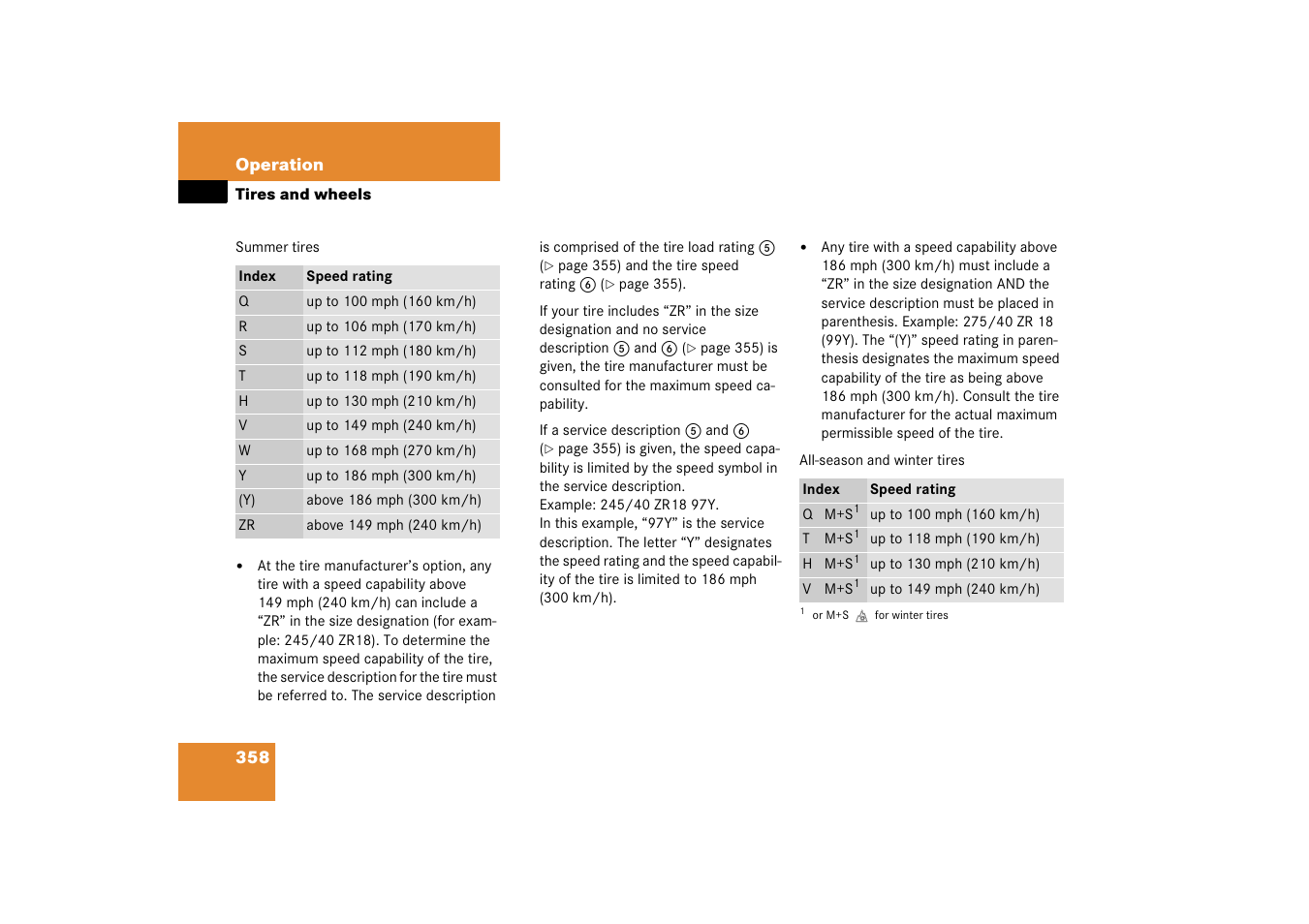 Mercedes-Benz M-Class 2006 Owners Manual User Manual | Page 359 / 539