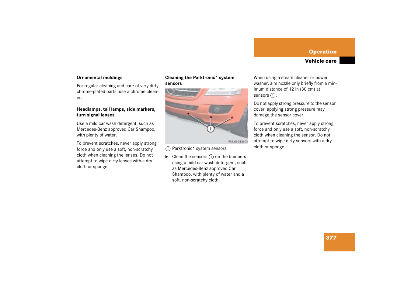 Mercedes-Benz M-Class 2006 Owners Manual User Manual | Page 378 / 539