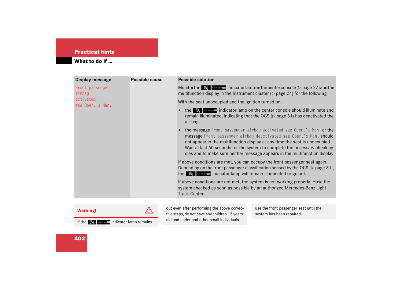 Mercedes-Benz M-Class 2006 Owners Manual User Manual | Page 403 / 539