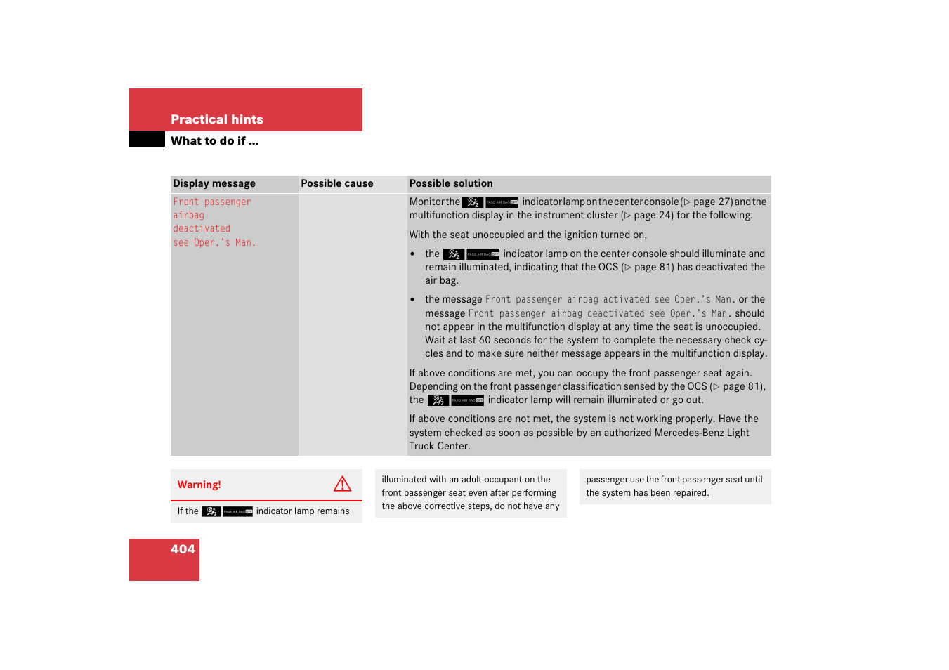 Mercedes-Benz M-Class 2006 Owners Manual User Manual | Page 405 / 539