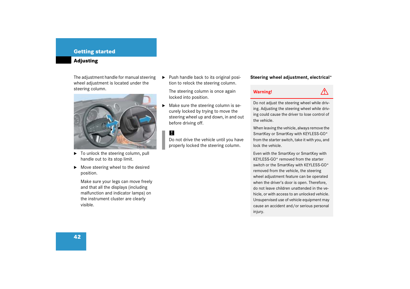 Mercedes-Benz M-Class 2006 Owners Manual User Manual | Page 43 / 539