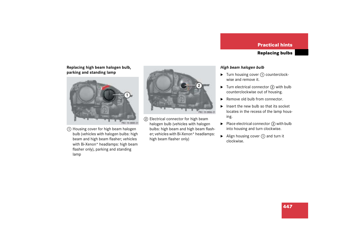 Mercedes-Benz M-Class 2006 Owners Manual User Manual | Page 448 / 539