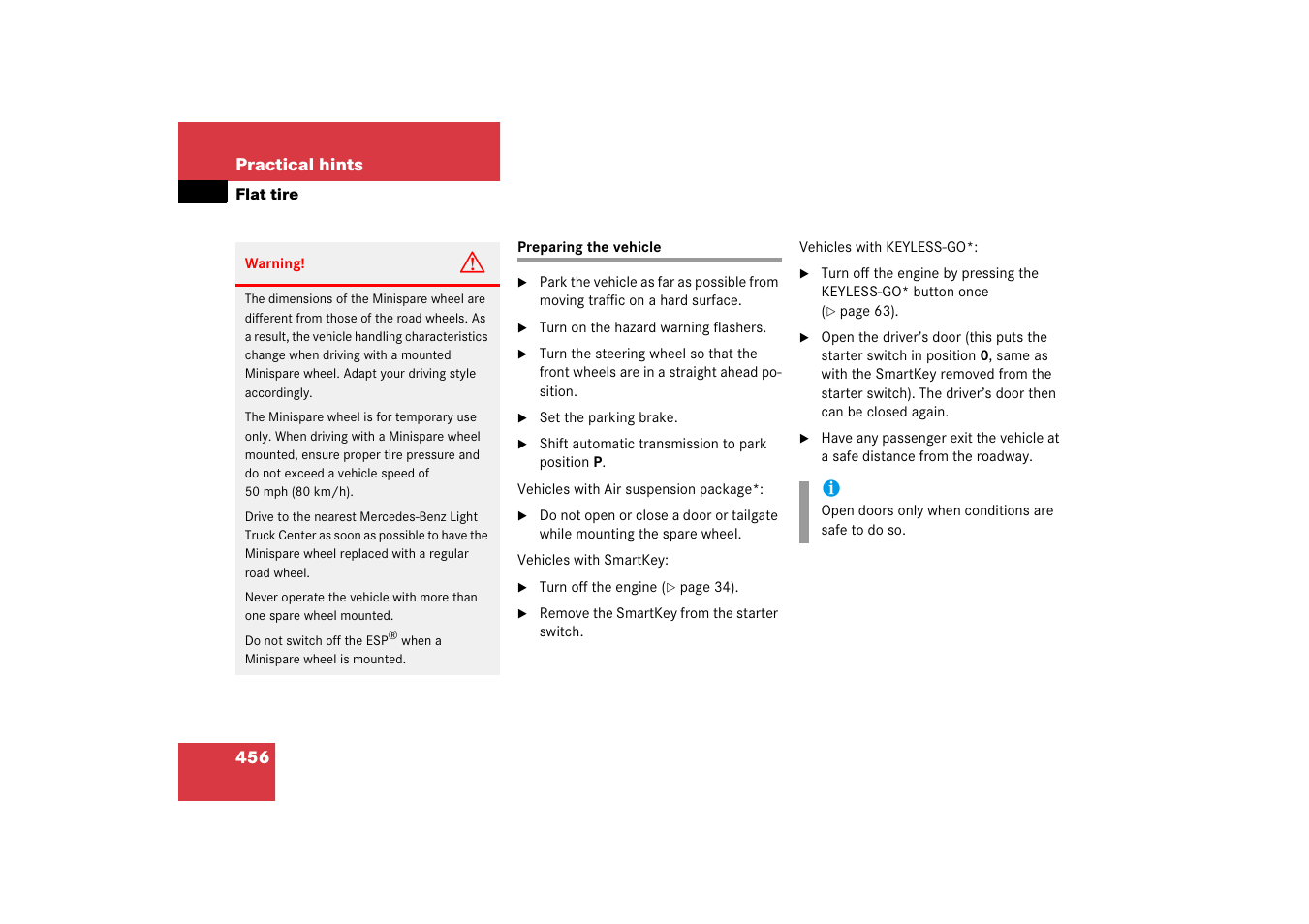Mercedes-Benz M-Class 2006 Owners Manual User Manual | Page 457 / 539