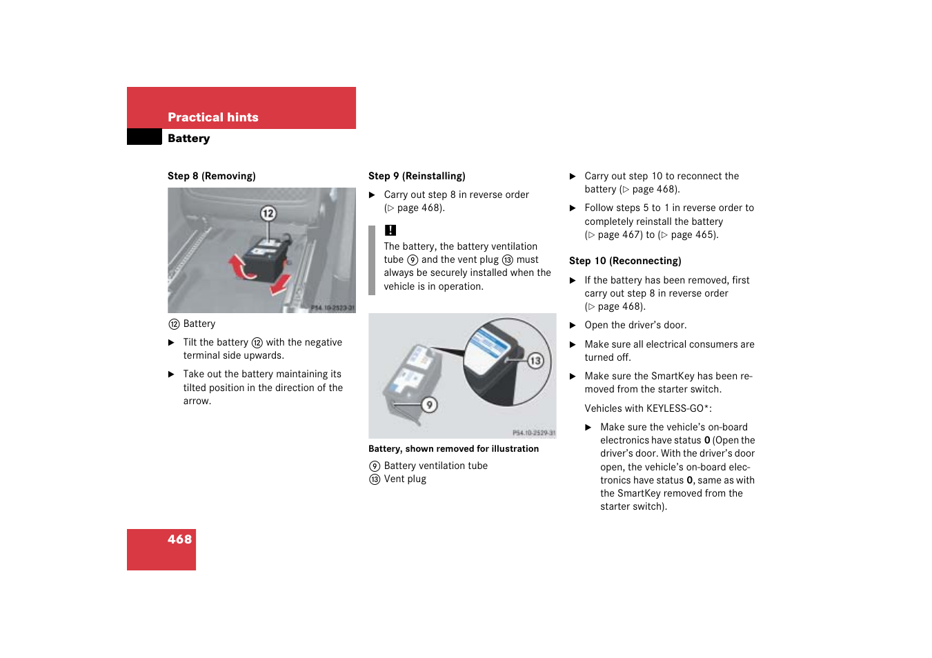 Mercedes-Benz M-Class 2006 Owners Manual User Manual | Page 469 / 539