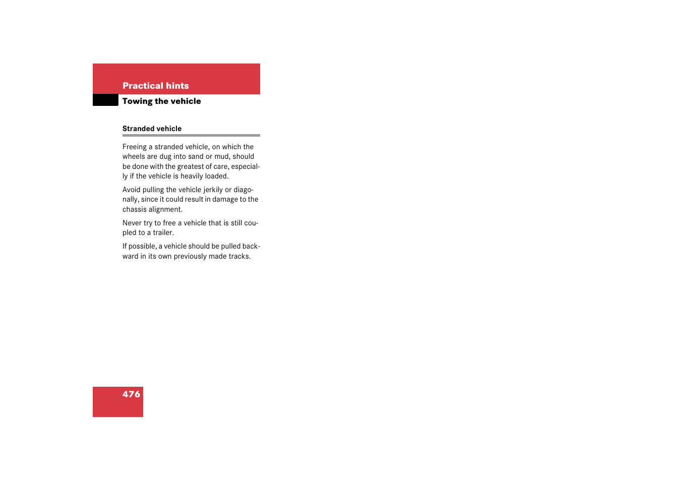 Mercedes-Benz M-Class 2006 Owners Manual User Manual | Page 477 / 539