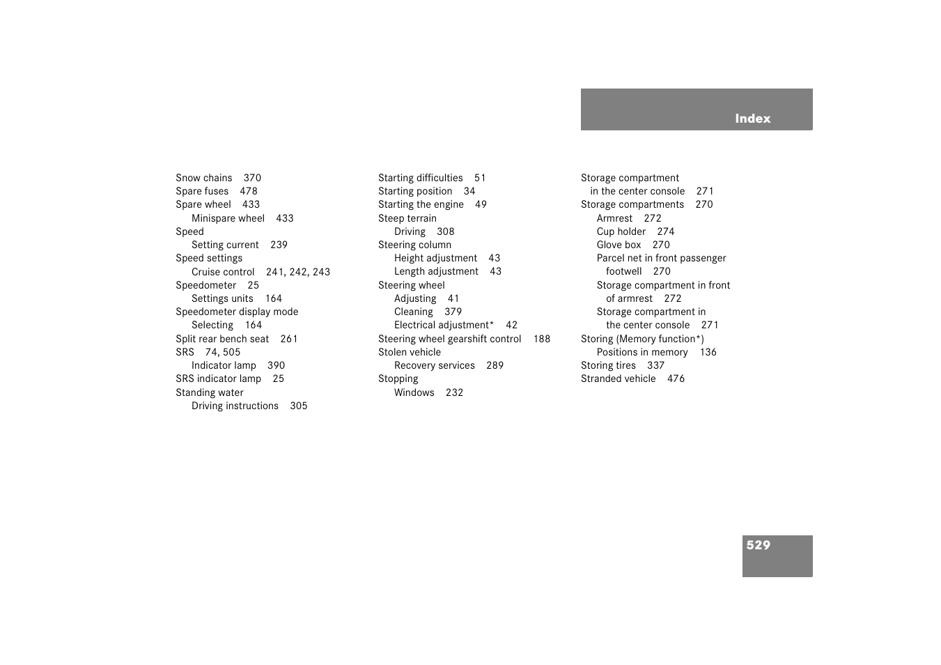 Mercedes-Benz M-Class 2006 Owners Manual User Manual | Page 530 / 539