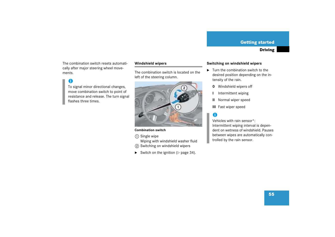 Mercedes-Benz M-Class 2006 Owners Manual User Manual | Page 56 / 539