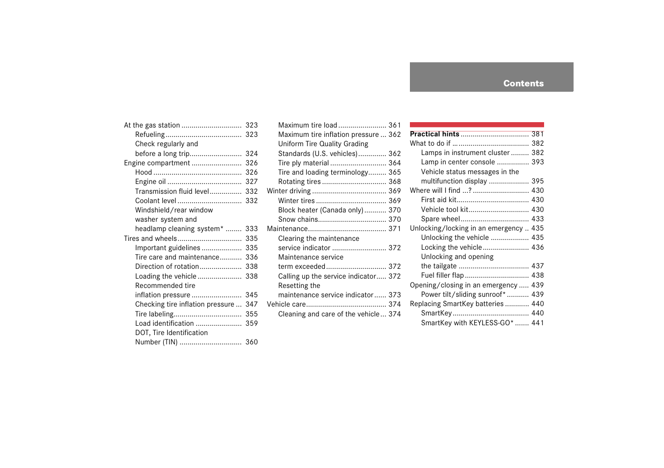Mercedes-Benz M-Class 2006 Owners Manual User Manual | Page 8 / 539