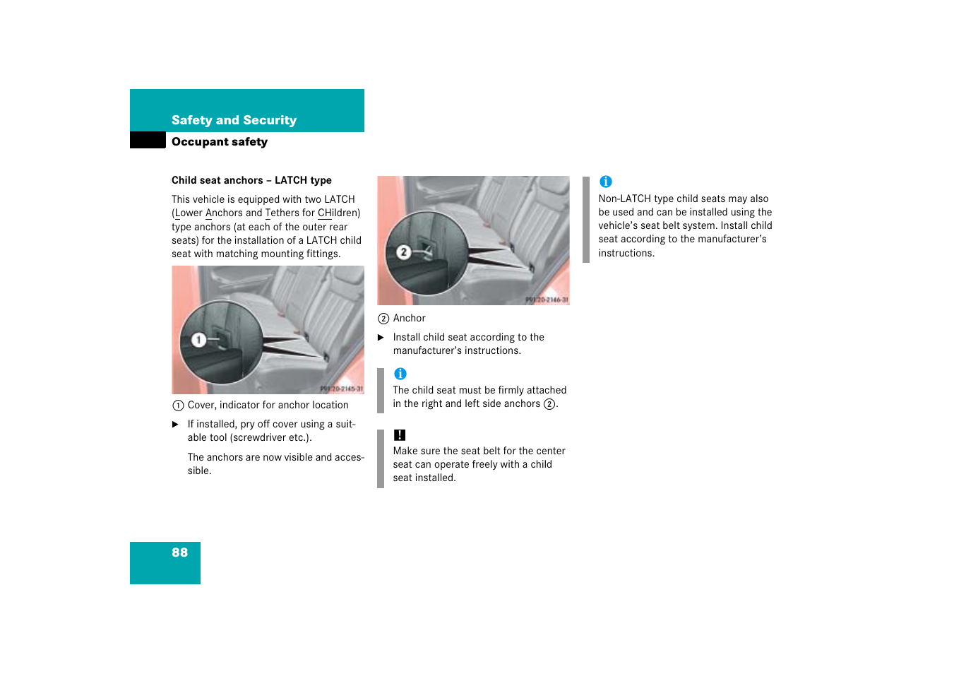 Mercedes-Benz M-Class 2006 Owners Manual User Manual | Page 89 / 539
