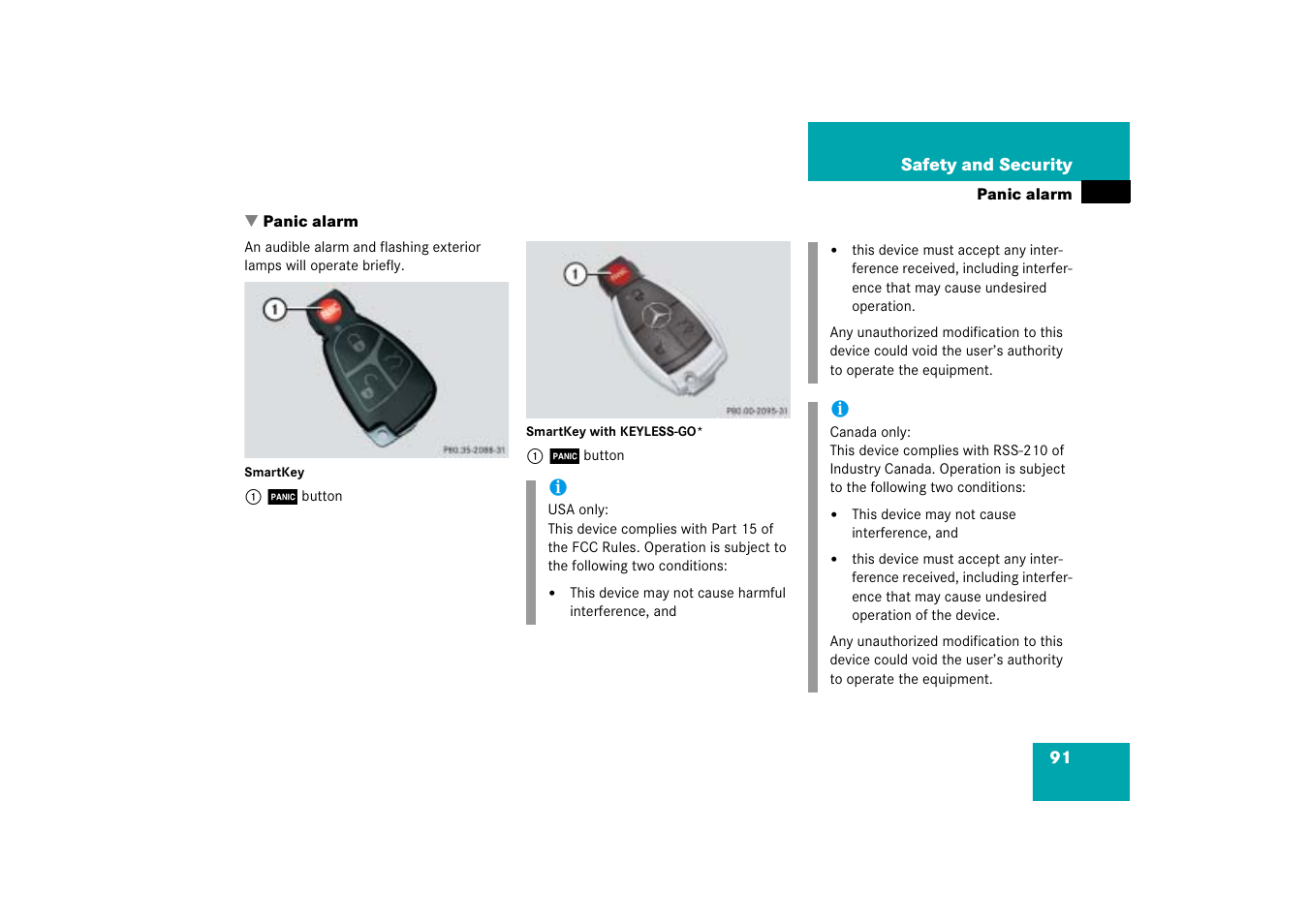 Mercedes-Benz M-Class 2006 Owners Manual User Manual | Page 92 / 539
