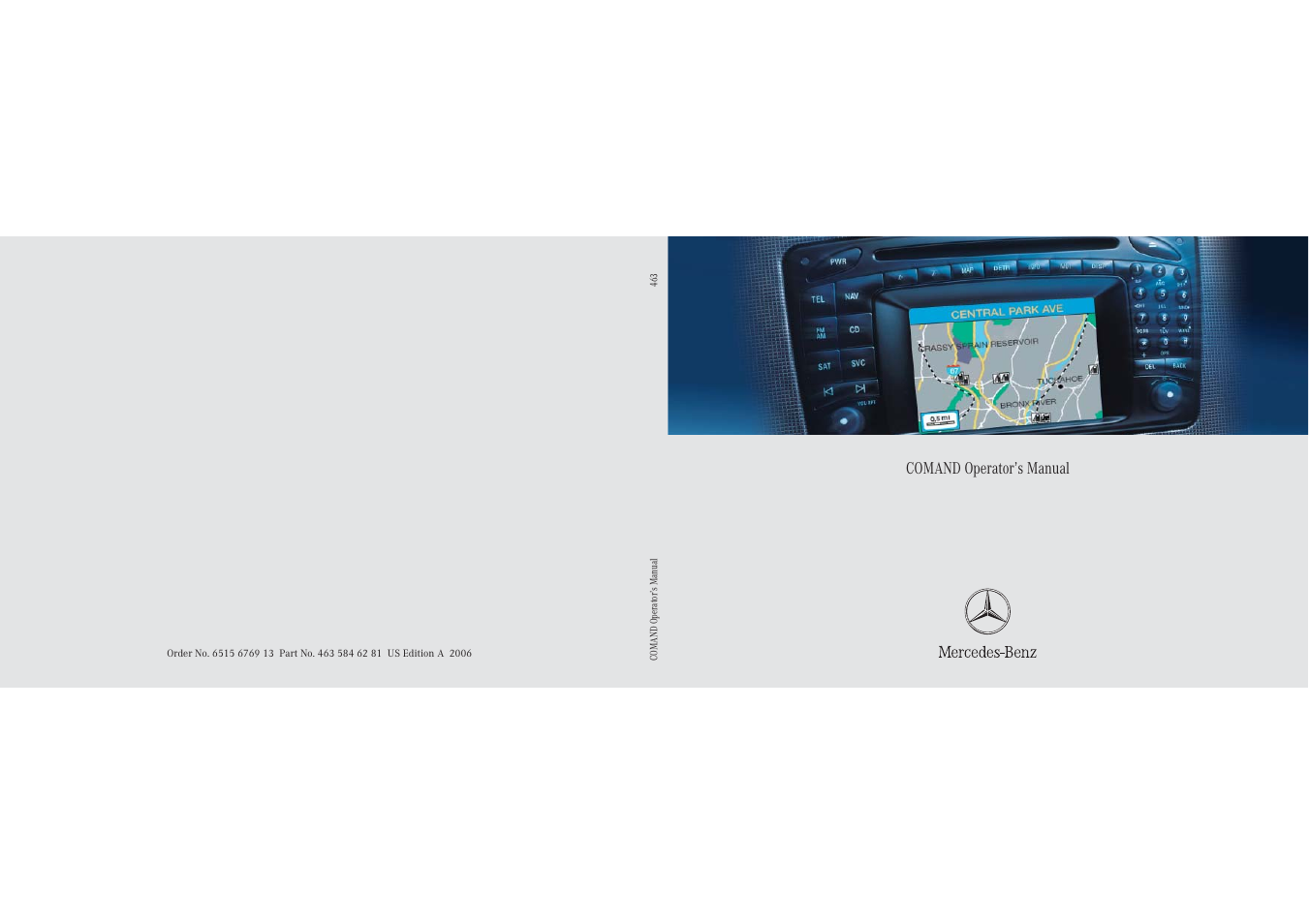 Mercedes-Benz G-Class 2006 COMAND Manual User Manual | 239 pages
