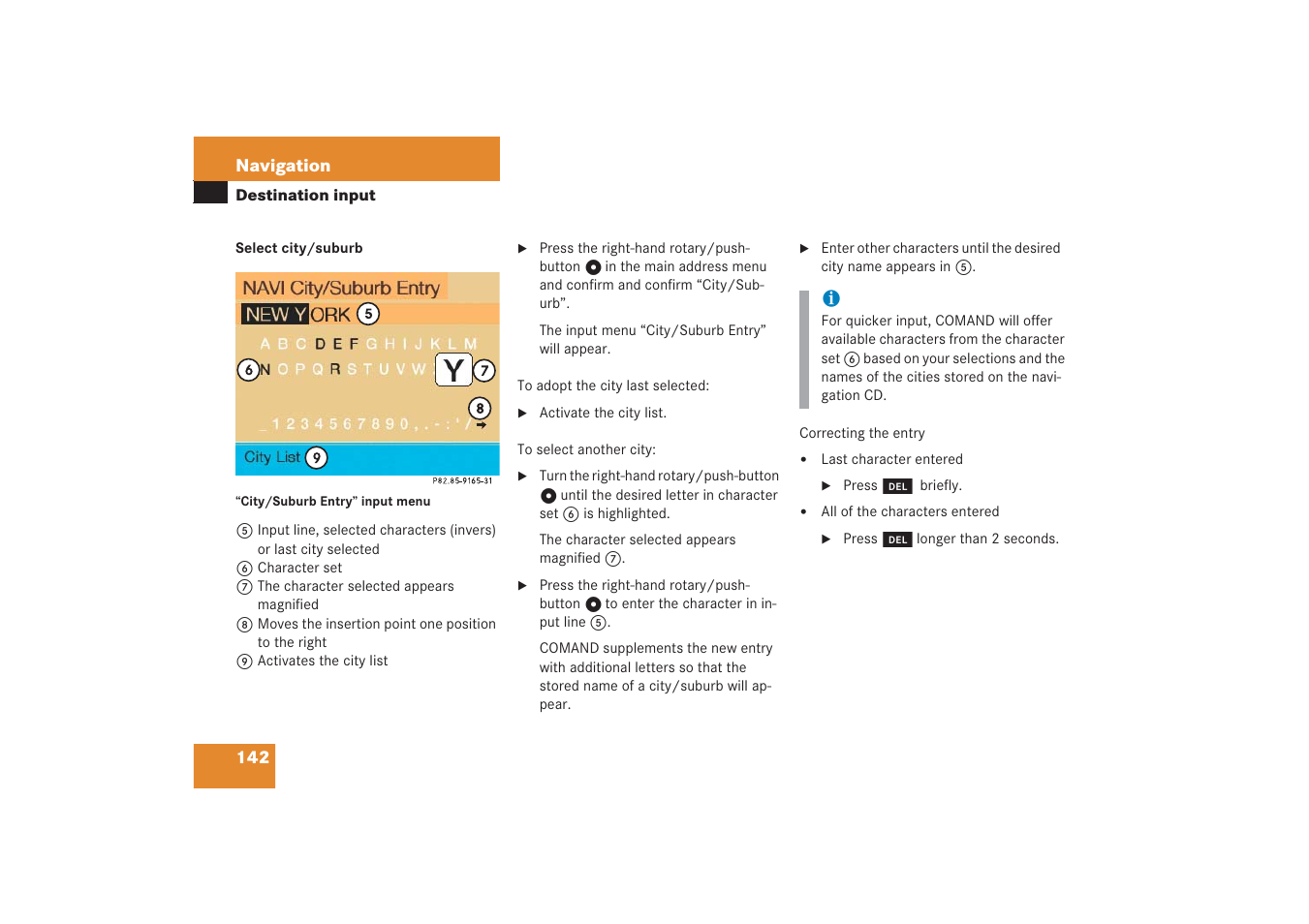 Mercedes-Benz G-Class 2006 COMAND Manual User Manual | Page 148 / 239