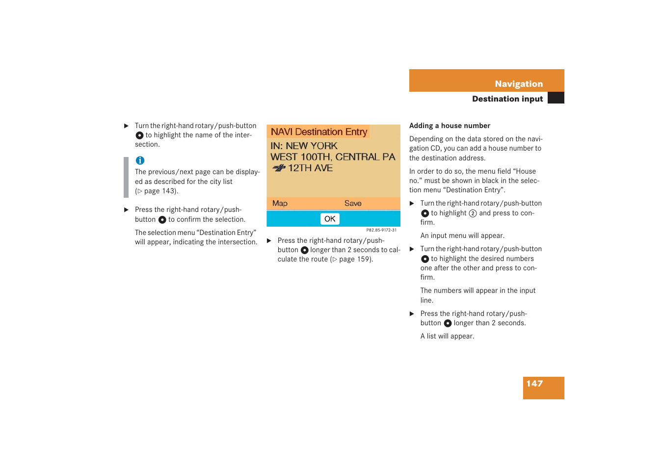 Mercedes-Benz G-Class 2006 COMAND Manual User Manual | Page 153 / 239